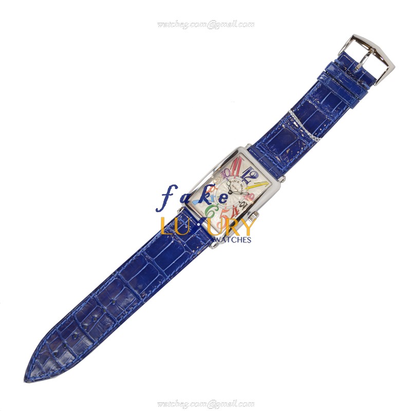 Franck Muller 1000 SC COL DR AC LONG ISLAND Automatic Stainless Steel Replica Watch - Silver Dial - Image 2