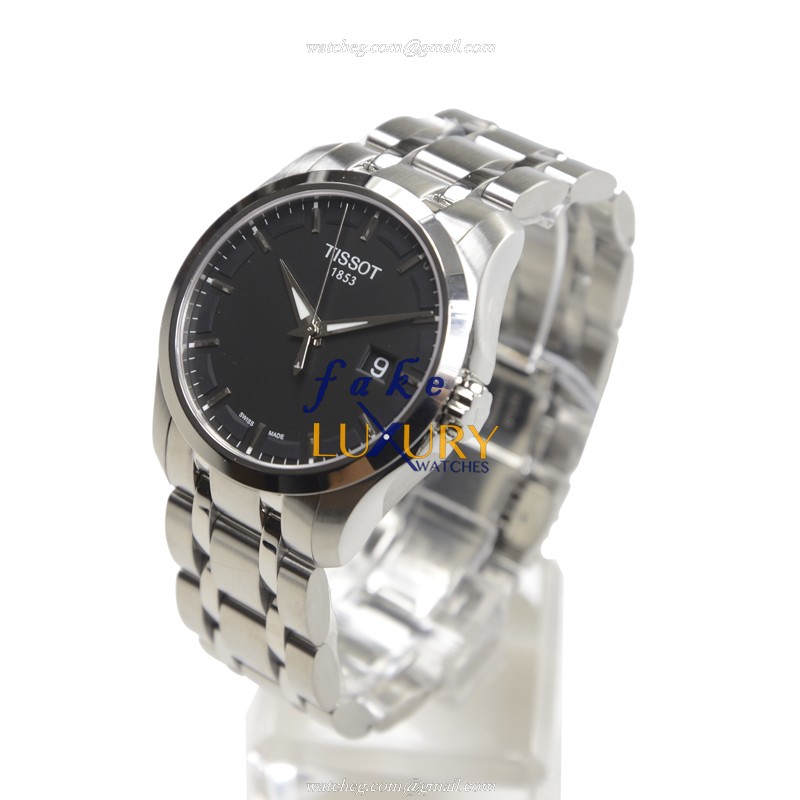 Tissot T-CLASSIC T035.410.11.051.00 - Replica Watch - Quartz - Black Dial - Steel Bracelet - Image 3