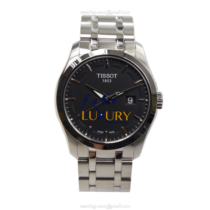 Tissot T-CLASSIC T035.410.11.051.00 - Replica Watch - Quartz - Black Dial - Steel Bracelet - Image 2