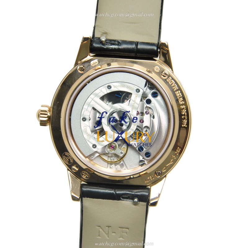 Jaeger-Lecoultre Q3462521 RENDEZ VOUS Automatic 18kt Rose Gold Diamonds Replica Watch, Silver Dial - Image 3