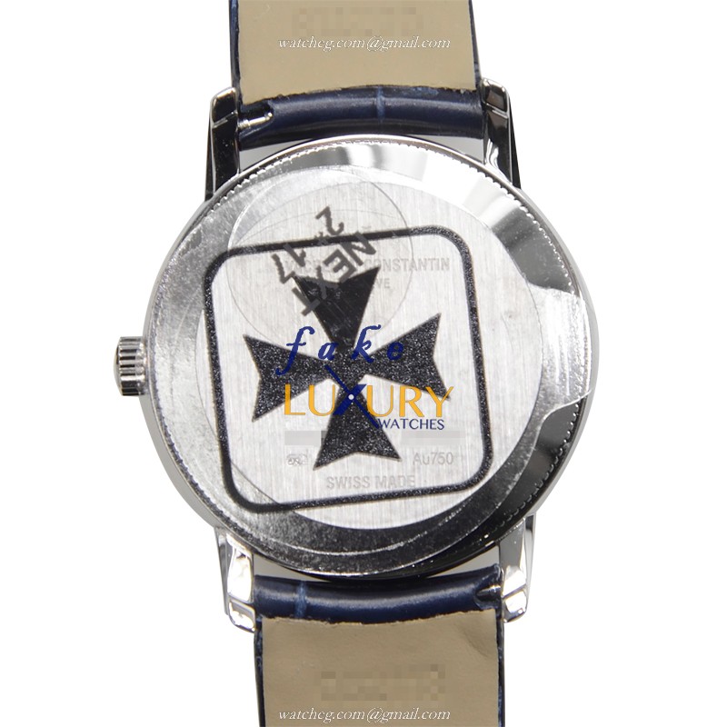Vacheron Constantin 25558/000G-9405 Traditionnelle Replica Watch, Quartz Movement, White Gold & - Image 3