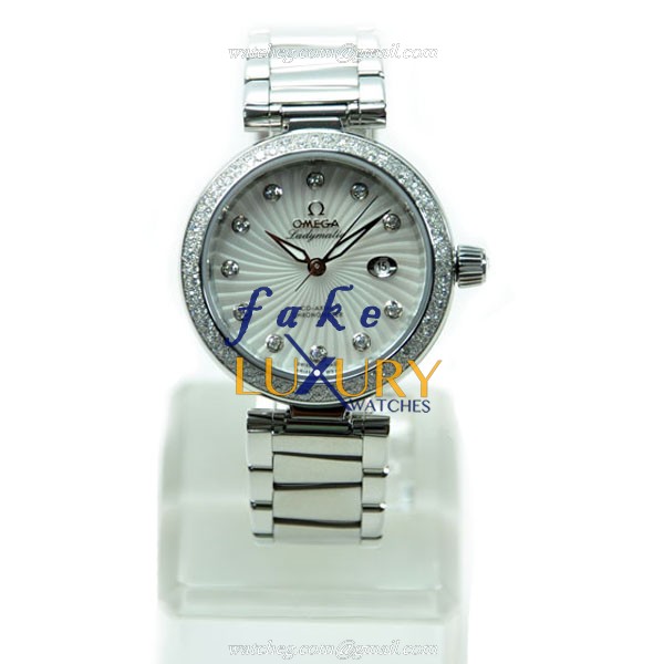 Omega 425.35.34.20.55.001 DE VILLE Automatic Stainless Steel & Diamonds Replica Watch | Omega - Image 2