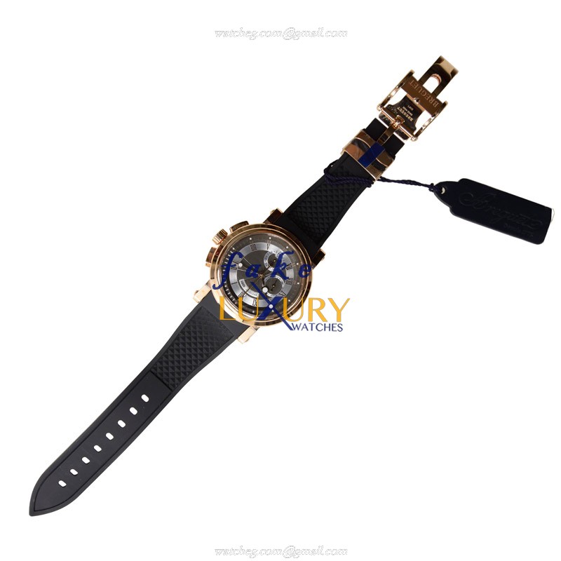 5827BR/Z2/5ZU - Breguet Marine Replica Watch - Automatic - 18kt Rose Gold - Black Dial - Image 2