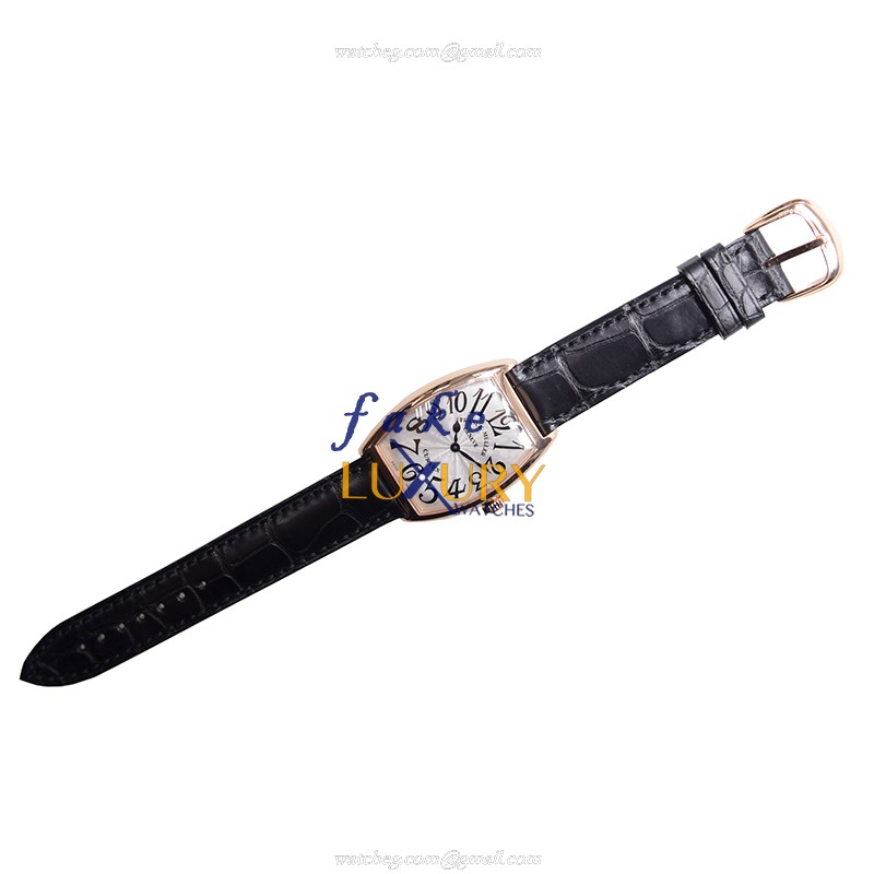 Franck Muller 2852 QZ 5N | 18kt Rose Gold | Quartz | Replica Watch - Image 2