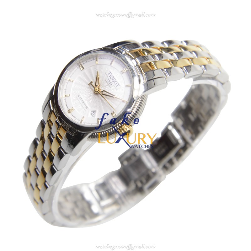 Tissot T97.2.183.31 T-Classic Replica Watch, Automatic, Silver Dial, Stainless Steel Bracelet - Image 3