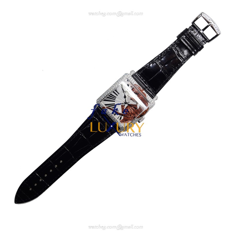 Franck Muller 6000 H SC TIG 2 D OG - Replica Watch - 42.5mm - Black Alligator Strap - Automatic - Image 2