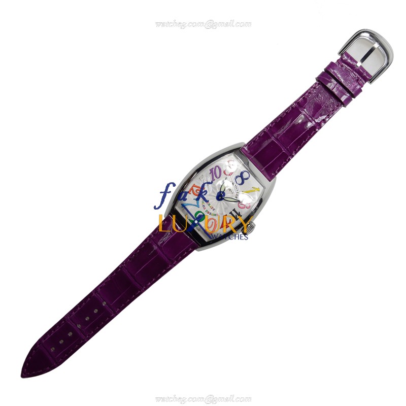 Franck Muller 8880 CH COL DRM AC Replica Watch, Automatic Movement, Silver Dial, Steel Case - Image 2
