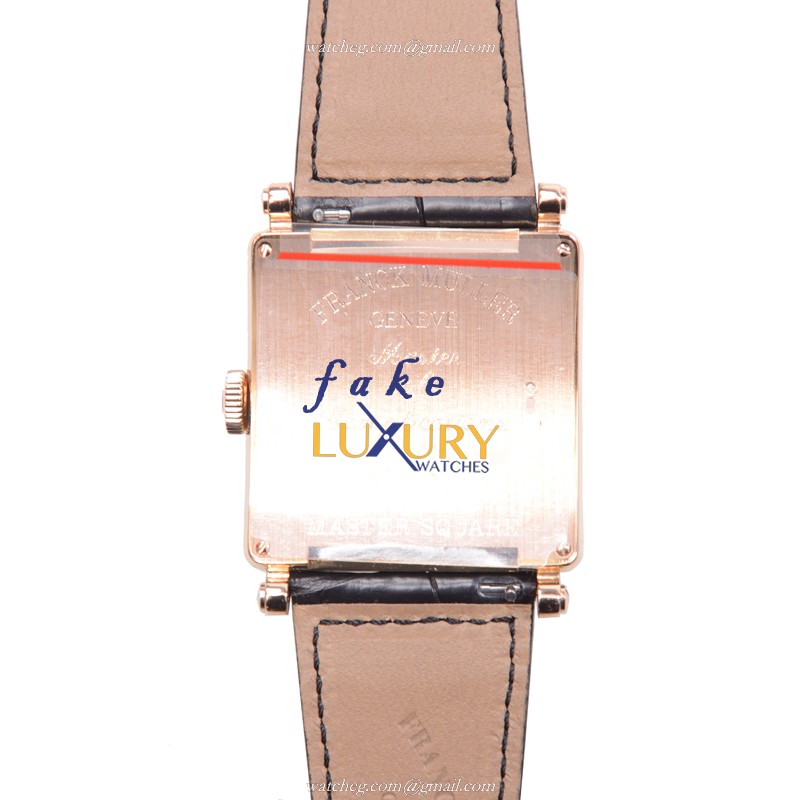 6000 H SC TIG 2 5N - Franck Muller Master Square Replica Watch - Automatic Silver Dial - Image 3