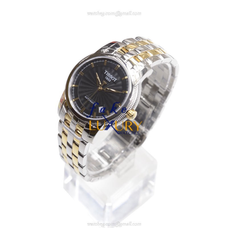 Tissot T97.2.483.51 T-Classic Automatic Stainless Steel Black Dial Replica Watch - Image 3