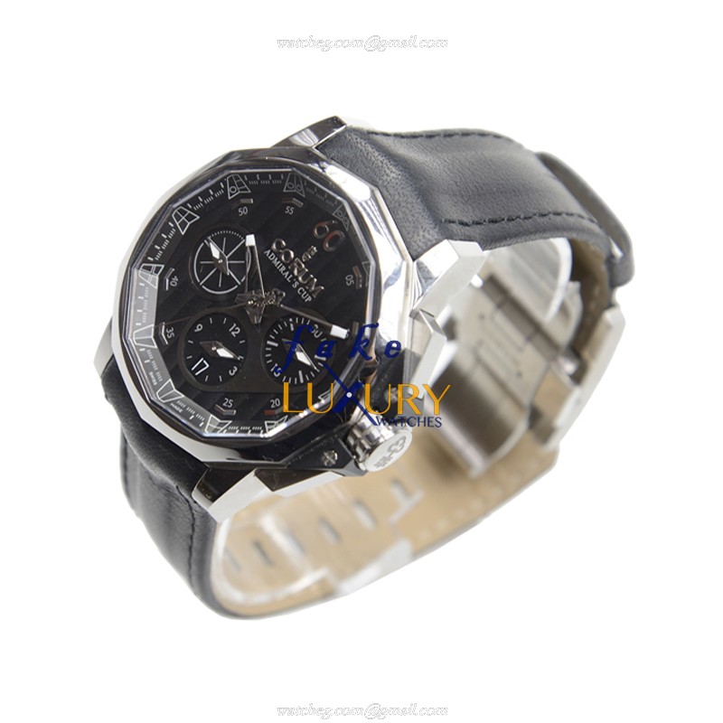 753.771.20-F371 AN15 - Corum Admirals Cup Replica Watch - Automatic - Black Dial Stainless Steel - Image 3