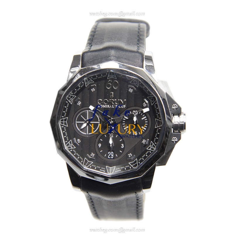 Corum 753.771.20-0F61 AN15 Admirals Cup Replica Watch Automatic Silver Dial Steel Case - Image 2