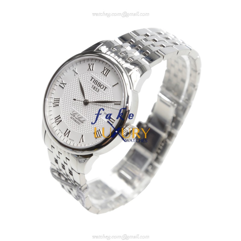 Tissot T-CLASSIC T41.1.483.33 Replica Watch, Automatic Movement, Silver Dial, Steel Bracelet - Image 3