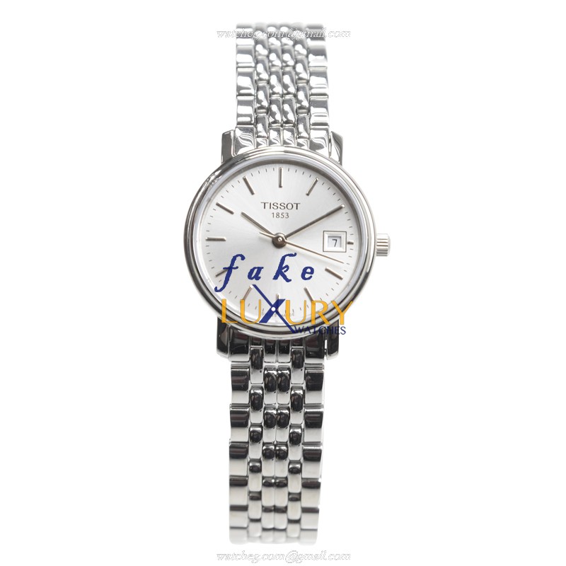 Tissot T52.1.281.31 T-Classic Replica Watch Silver Dial Quartz Stainless Steel Bracelet - Image 2