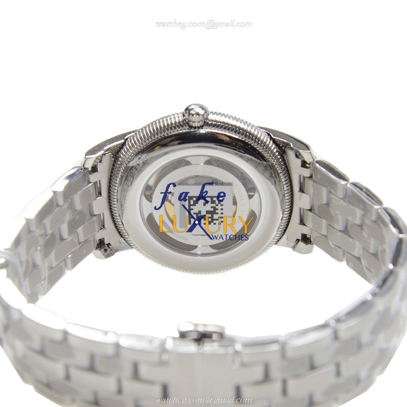 Tissot T-CLASSIC T97.1.483.51 Automatic Stainless Steel Black Dial Silver Bracelet Replica Watch - Image 4
