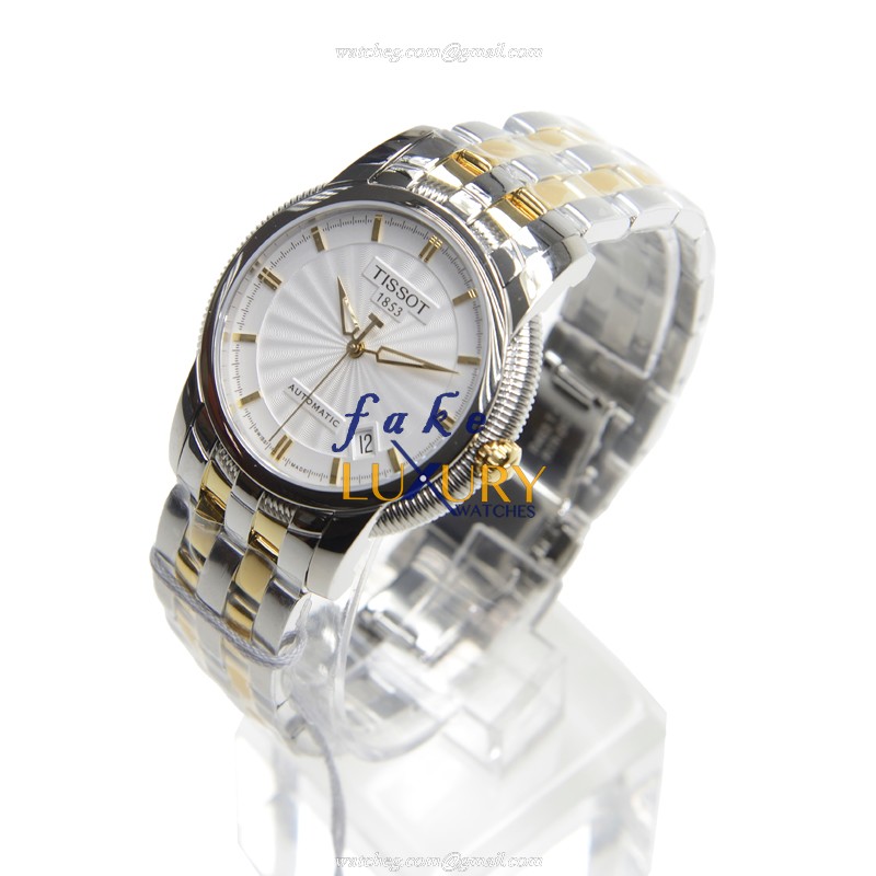 Tissot T97.2.483.31 Replica Watch, White Dial, Steel Case, Automatic Movement - Image 3