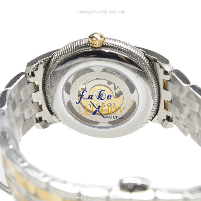 Tissot T97.2.483.31 Replica Watch, White Dial, Steel Case, Automatic Movement - Image 4