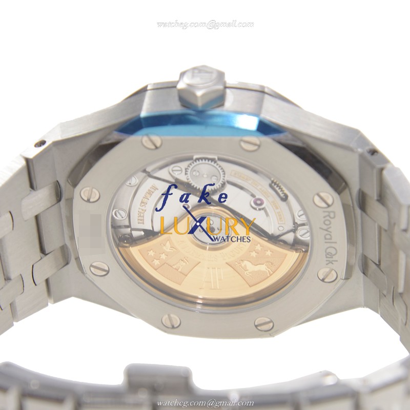 Audemars Piguet 15450ST.OO.1256ST.01 Royal Oak Replica Watch, 37mm Steel Case, Silver Dial - Image 4