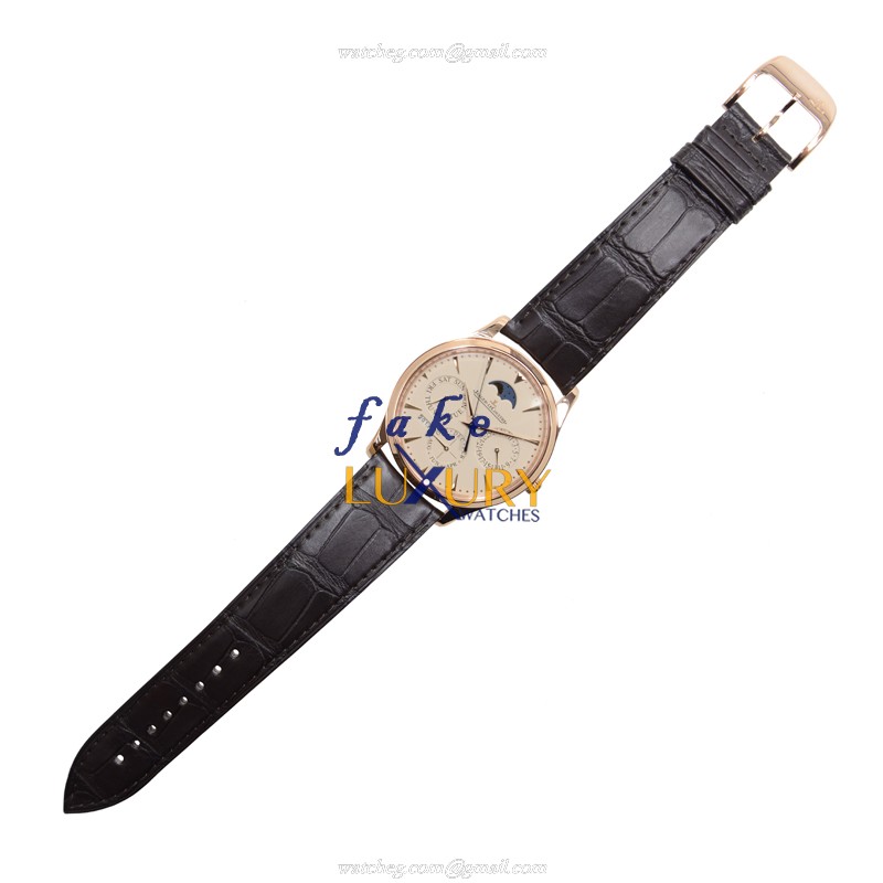 Jaeger-Lecoultre Q1302520 MASTER ULTRA THIN Automatic 18kt Rose Gold Replica Watch - Image 2