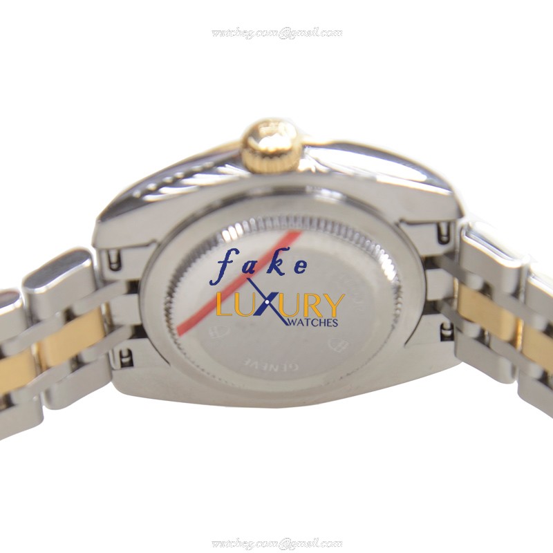 Tudor 22023-62543-10DI-GY CLASSIC Manual Wind 18kt Gold Diamond Steel Replica Watch - Gray Dial - Image 4