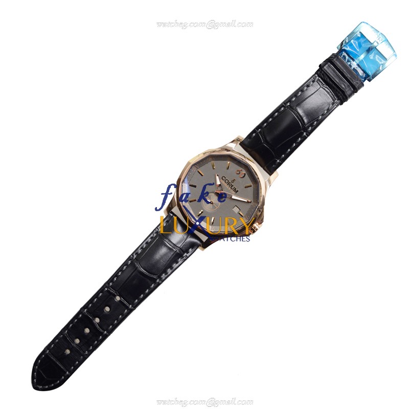 Corum Admirals Cup 395.101.55-0001 AK12 - Replica Watch - Automatic - 18kt Rose Gold - Gray Dial - Image 2