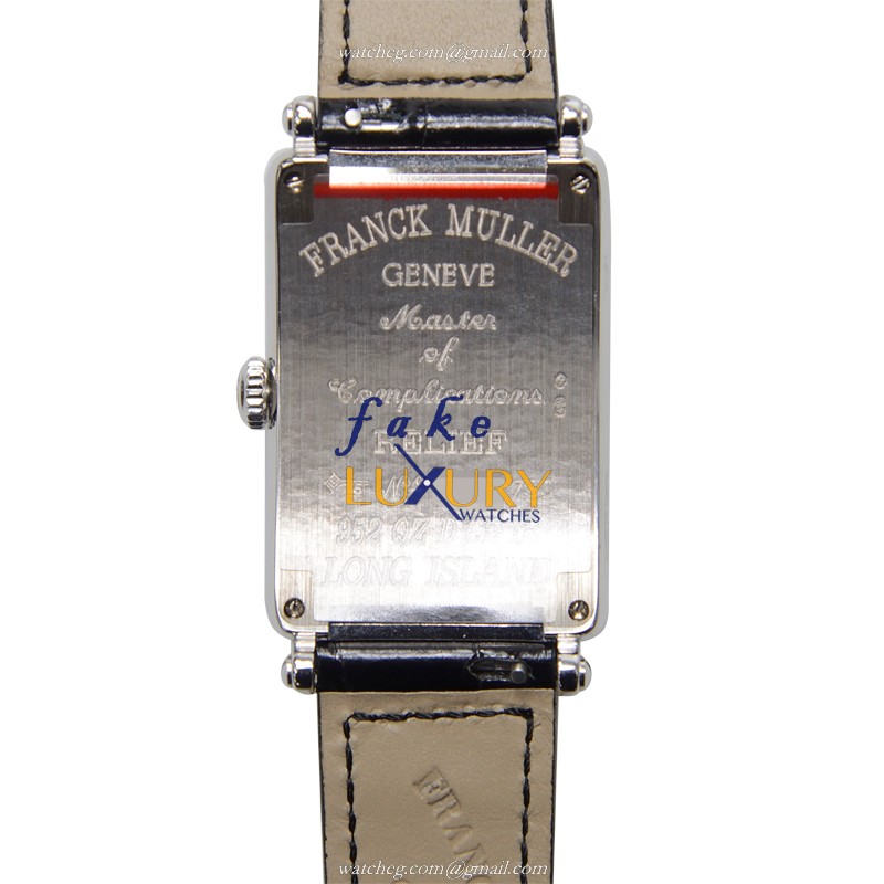 Franck Muller 952 QZ D CD 1R REL OG Long Island Replica Watch, Silver Dial, 18kt White Gold & - Image 3