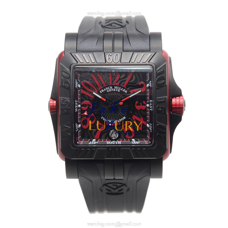 Franck Muller 10800 SC DT GPG TT Conquistador GPG Replica Watch, Automatic, Black Dial, Titanium - Image 2