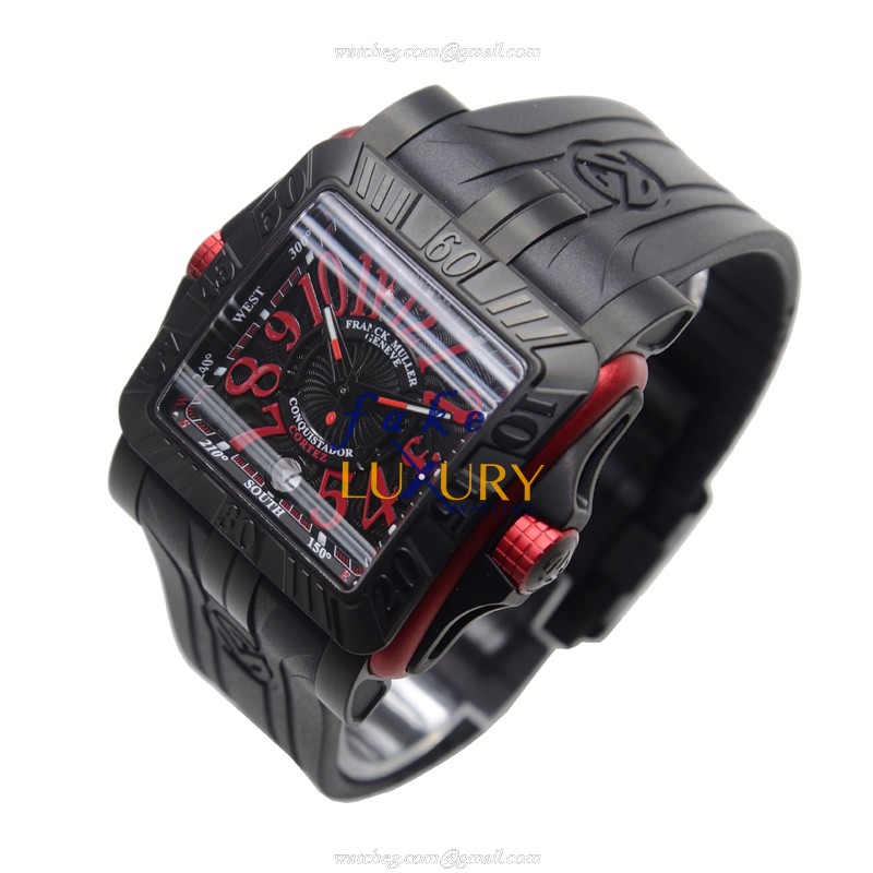 Franck Muller 10800 SC DT GPG TT Conquistador GPG Replica Watch, Automatic, Black Dial, Titanium - Image 3