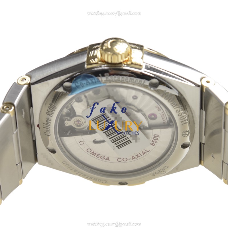 Omega 123.25.38.21.58.002 Constellation Auto 18kt Gold/Steel Replica Watch - Image 4