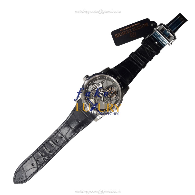 Roger Dubuis RDDBEX0393 Excalibur Replica Watch, Transparent Skull Dial, White Gold Case - Image 2