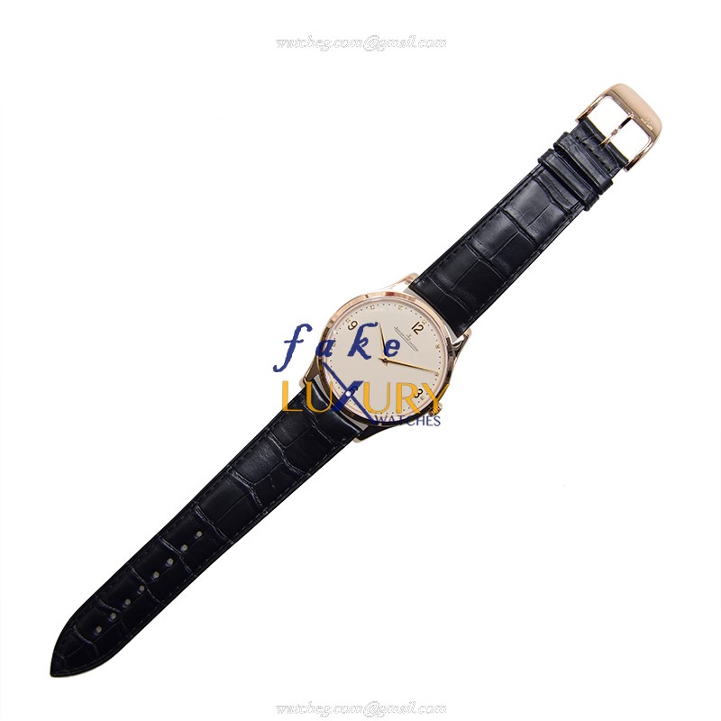 Jaeger-Lecoultre Q1352522 Master Ultra Thin Automatic 18kt Rose Gold - 40mm Case - Beige Dial - Image 2