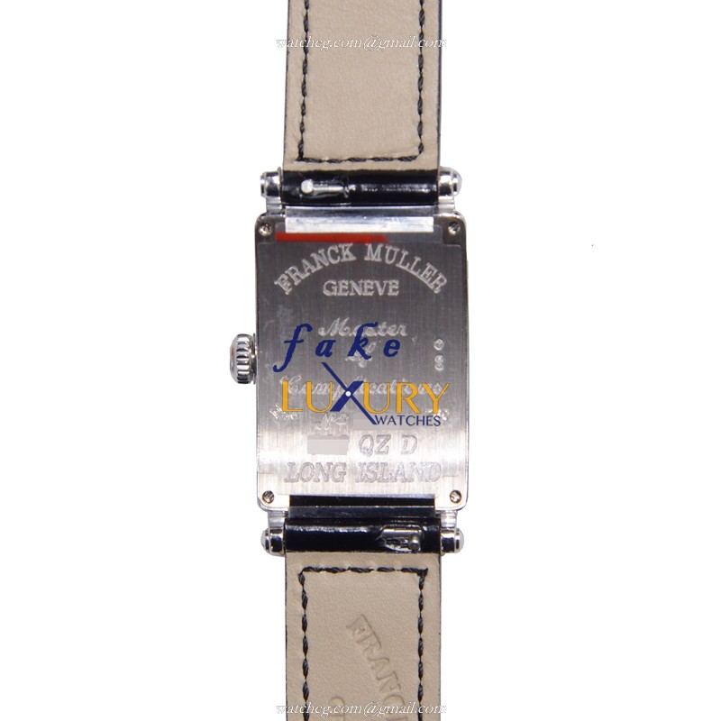 Franck Muller 902 QZ D OG Replica Watch, Silver Dial, 18kt White Gold & Diamond Case, Quartz - Image 3