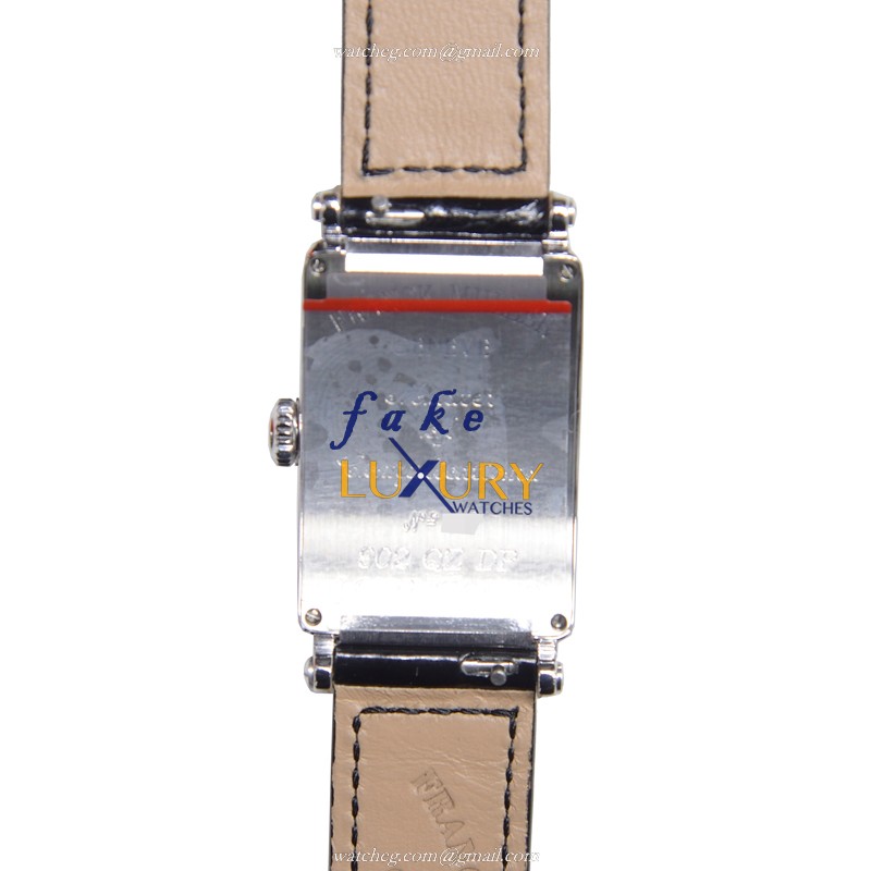 Franck Muller 902 QZ DP AC Replica Watch, Quartz Movement, Silver Dial, Steel & Diamond Case - Image 3