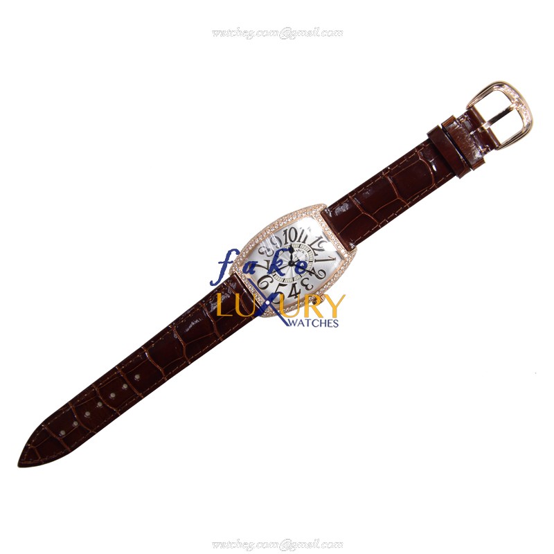 Franck Muller 2852 SC REL D 5N Master of Complication Automatic 18kt Rose Gold Silver Dial Replica - Image 2