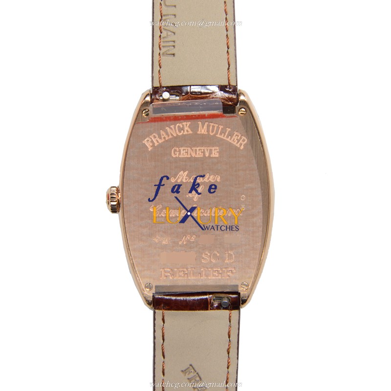Franck Muller 2852 SC REL D 5N Master of Complication Automatic 18kt Rose Gold Silver Dial Replica - Image 3