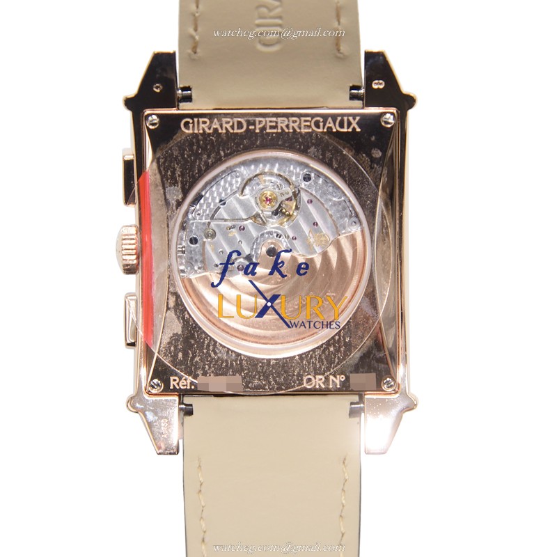 Girard Perregaux 25883-52-121-BB6C Vintage 1945 Replica Watch With White Dial, Rose Gold Case - Image 3