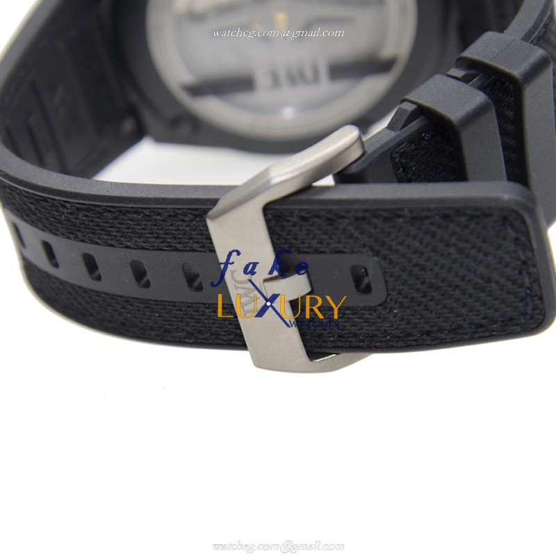 IWC IW322503 Ingenieur - Replica Watch - Automatic - Ceramic Case - Black Dial - Fabric Strap - Image 5