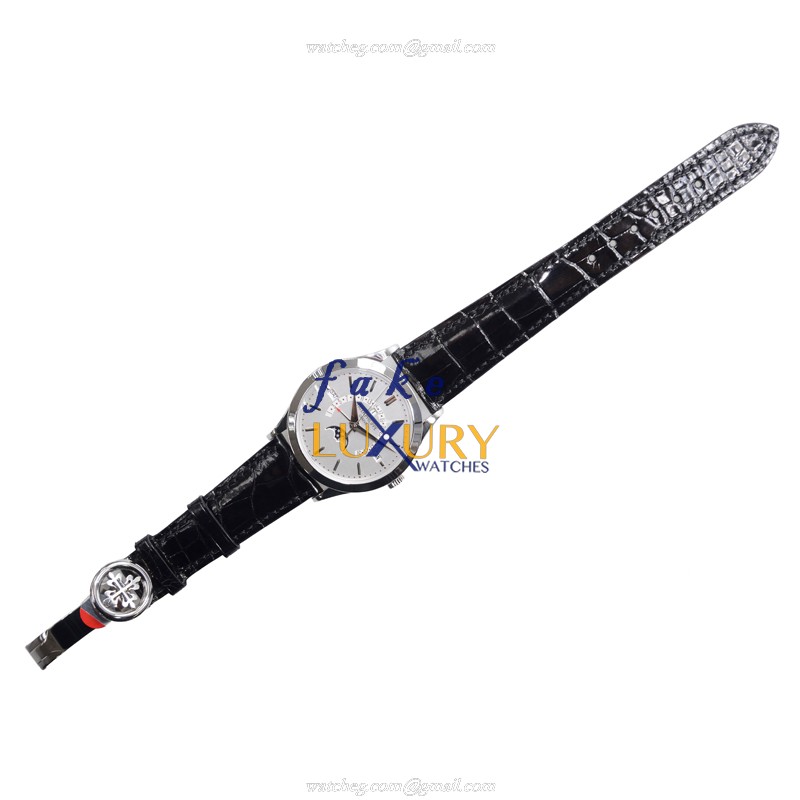 5496P-001 - Patek Philippe Grand Complications Replica Watch Automatic Platinum Silver Dial - Image 2