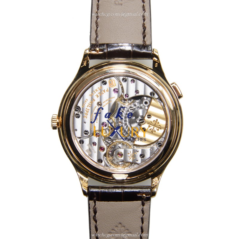Patek Philippe 7130R-001 Replica Watch, White Dial, 18kt Rose Gold & Diamond Case, Automatic - Image 3
