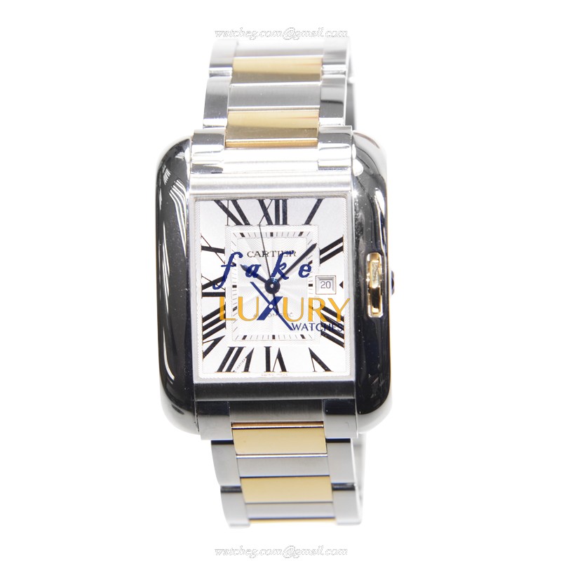 Cartier W5310047 Replica Watch, Automatic Swiss Movement, Stainless Steel Case, 29.8mm, White Dial - Image 2