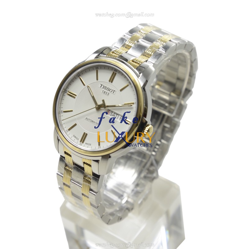 Tissot T-CLASSIC T065.430.22.031.00 Automatic White Dial Stainless Steel Replica Watch - Image 3