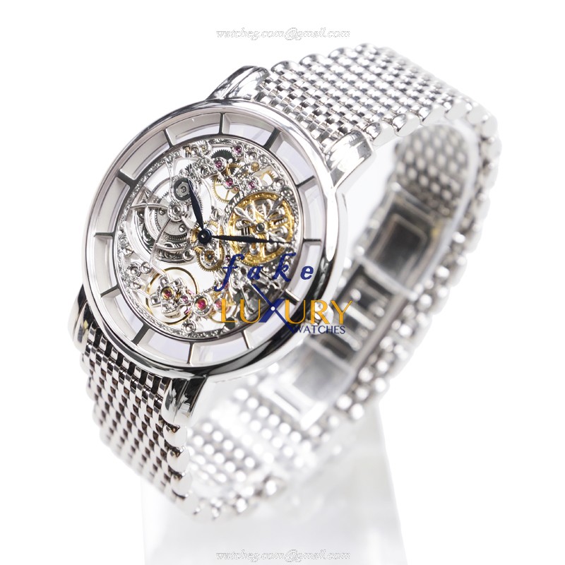 Patek Philippe 5180/1G-001 Replica Watch, Automatic Movement, Silver Dial, 18kt White Gold Case - Image 3
