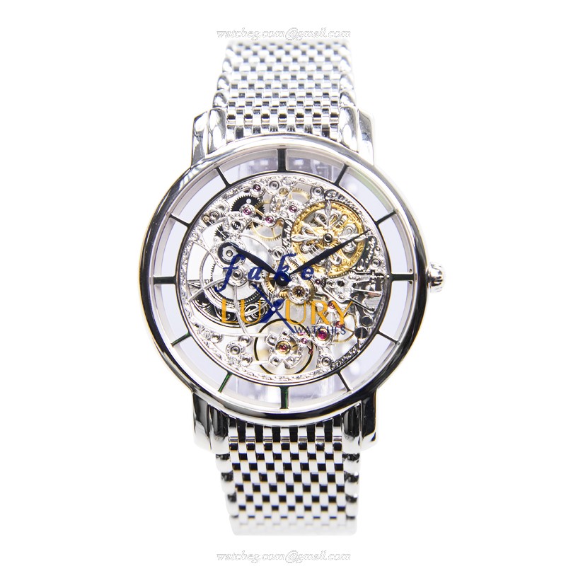 Patek Philippe 5180/1G-001 Replica Watch, Automatic Movement, Silver Dial, 18kt White Gold Case - Image 2