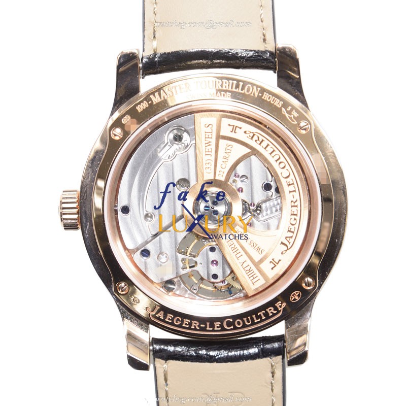 Jaeger-Lecoultre Q1652401 MASTER ULTRA THIN Automatic 18kt Rose Gold & Diamonds Replica Watch - Image 3