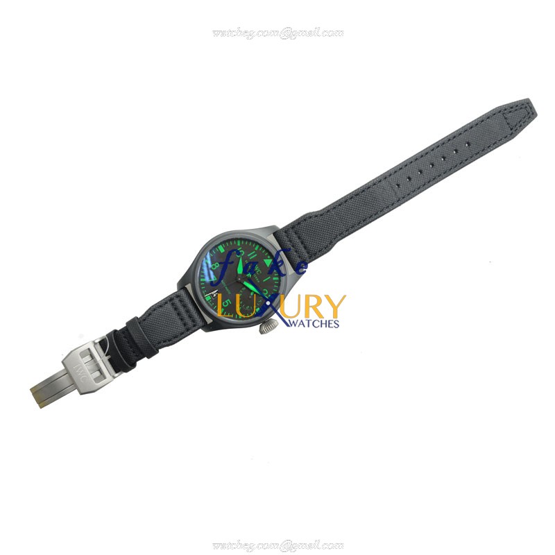 IWC IW501903 Replica Watch, Automatic Movement, Black Ceramic Case, Black Dial - Image 2