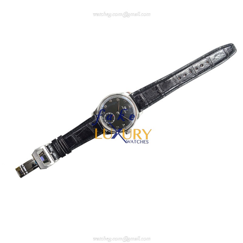 IWC IW510202 Portuguese - Replica Watch - Manual Wind - Stainless Steel - Black Dial - 43mm - Image 2