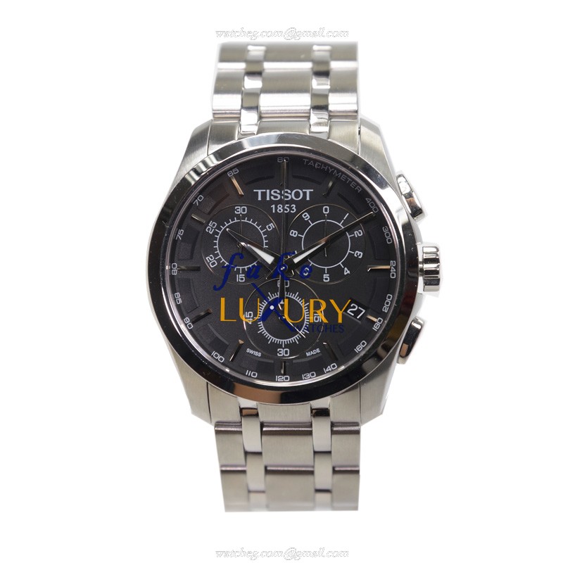 Tissot T035.617.11.051.00 T-Classic Replica Watch - Quartz - Black Dial - Steel Case - 41mm - Image 2