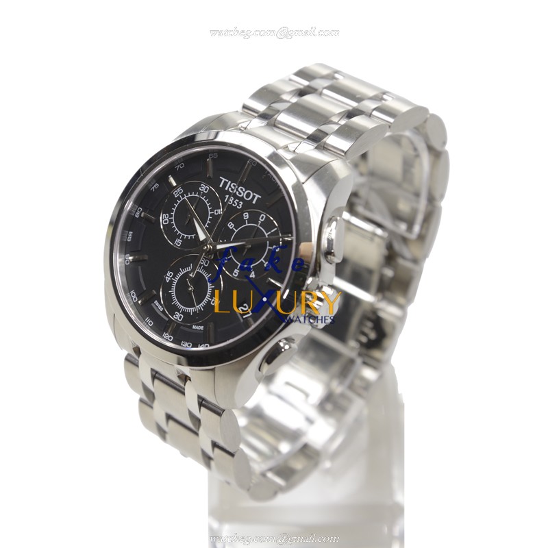 Tissot T035.617.11.051.00 T-Classic Replica Watch - Quartz - Black Dial - Steel Case - 41mm - Image 3