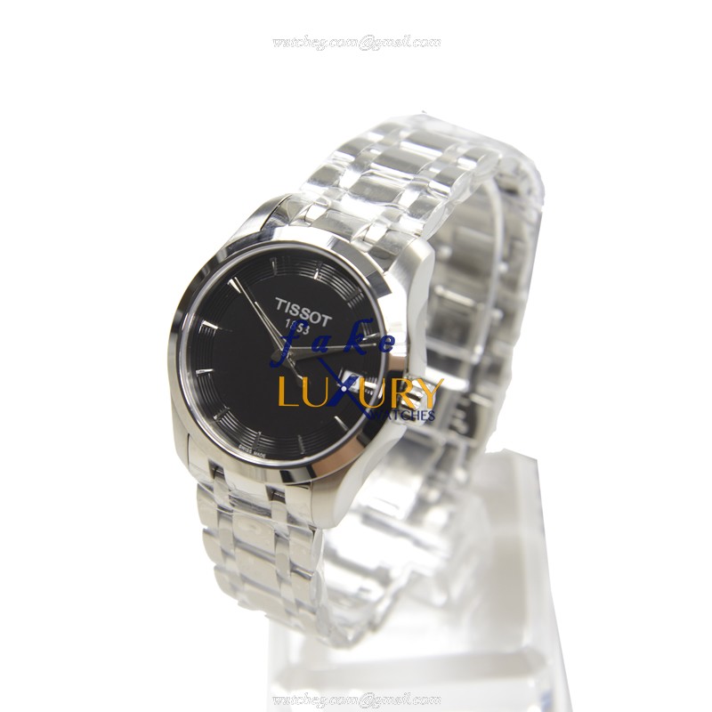 Tissot T035.210.11.051.00 T-Classic Quartz Black Dial Silver Steel | Automatic | Steel | Replica - Image 2
