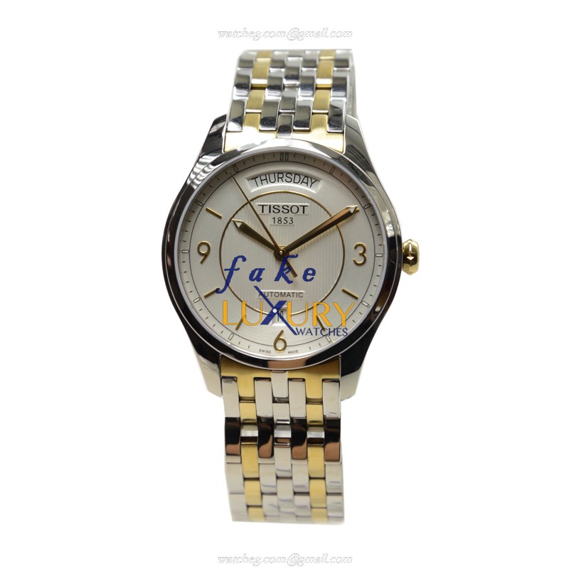 Tissot T-CLASSIC Replica Watch T038.430.22.037.00 with Automatic Movement, Silver Dial, Stainless - Image 2