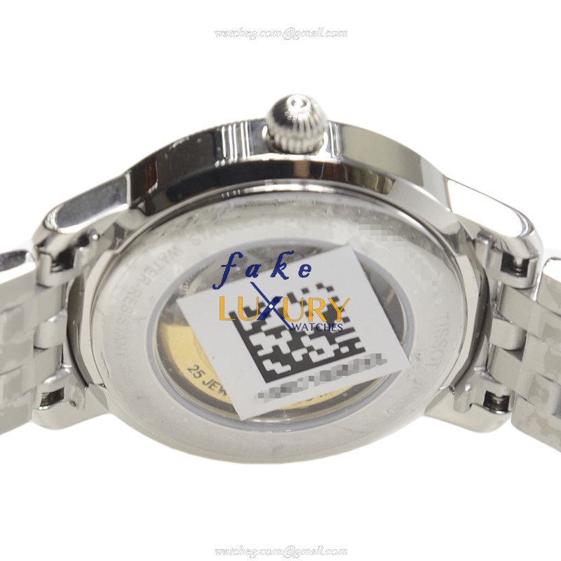Tissot T045.207.11.033.00 T-Classic - Replica Watch - Automatic - Silver Dial - Stainless Steel - Image 4